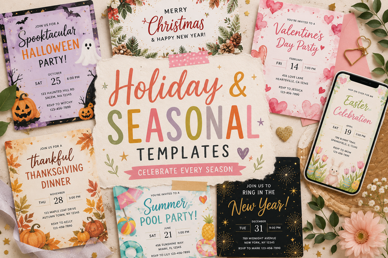 Holiday & Seasonal Templates