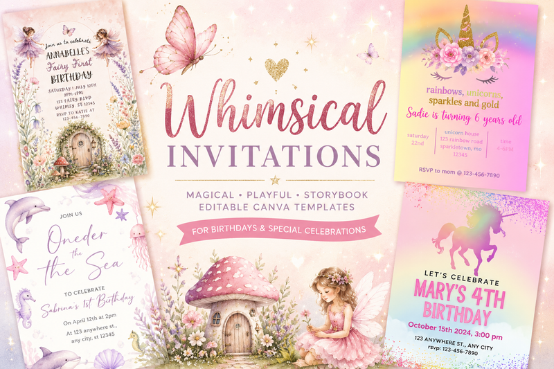 Whimsical Invitations
