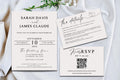 Minimalist Wedding Invitation Template, Modern Wedding Invite, Boho Wedding Invitation, Photo Wedding Invitation, Editable Template